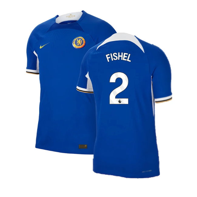 2023-2024 Chelsea Home Authentic Shirt (Fishel 2)-SoccerKits Hub | Buy Soccer Jerseys Online